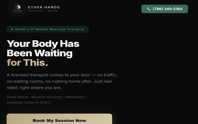 Ether Hands Therapy